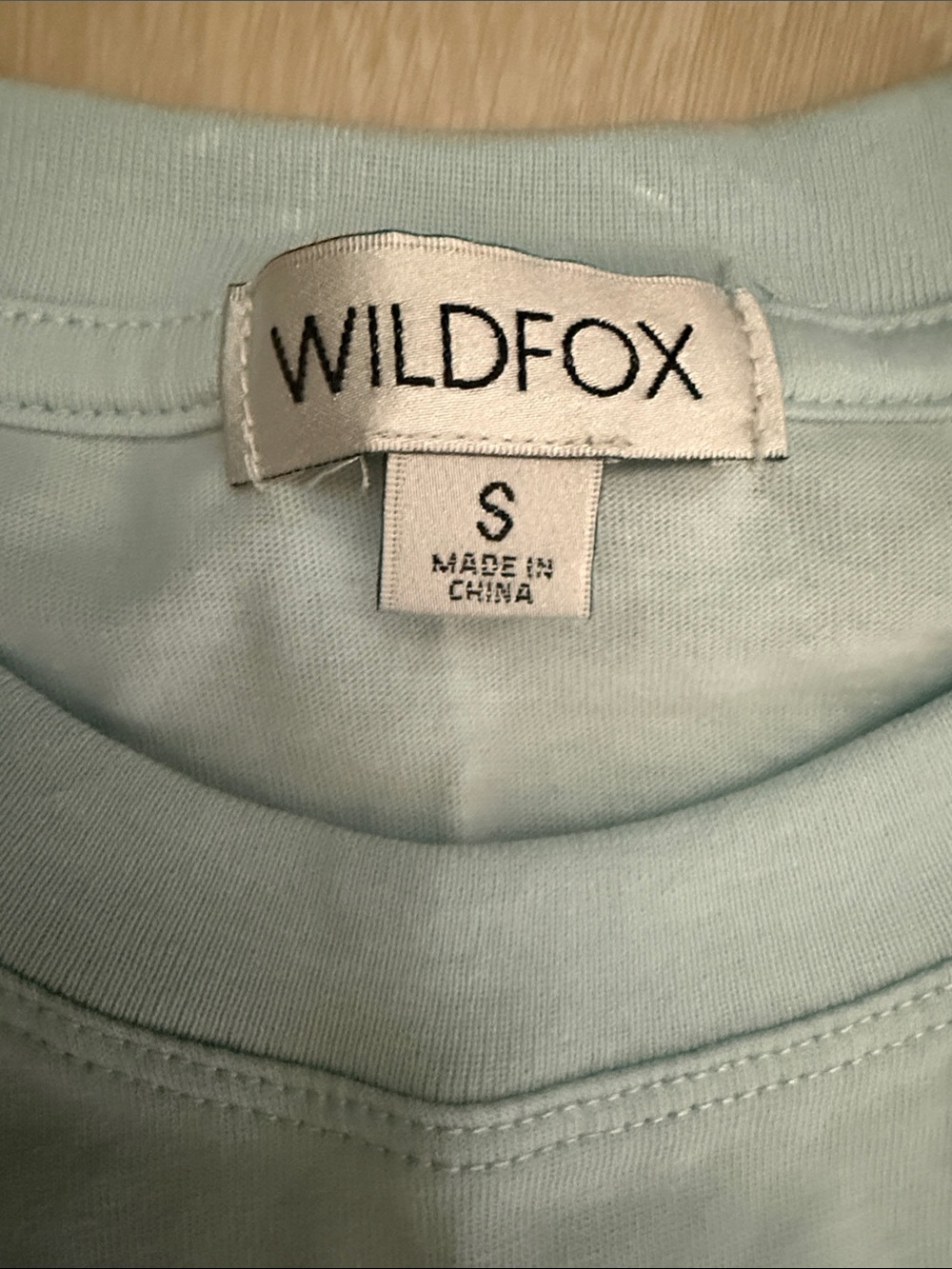 Wildfox Light Blue 'APRES SKI' Graphic Tee - Picture 2 of 8